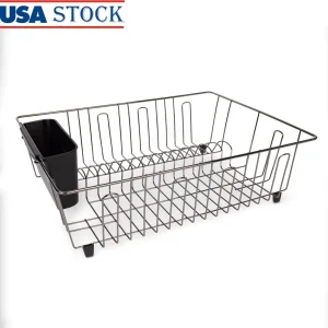 Large Wire Dish Rack Kitchen Organizer